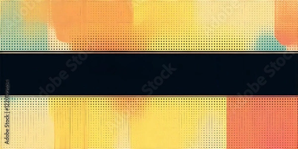 Obraz Harmony of Dots and Subtle Hues
