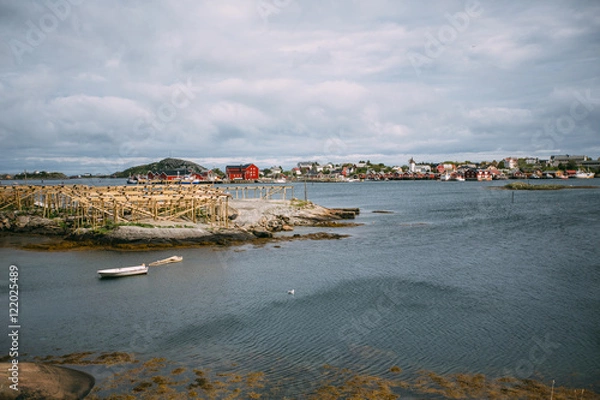 Obraz Drying fish on Lofoten