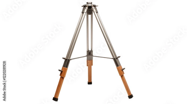 Fototapeta Elegant Tripod Stand for Professional Photography isolated on transparent background