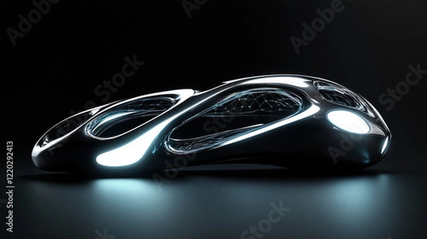 Fototapeta Futuristic Concept Vehicle