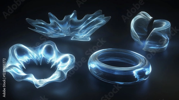 Obraz Abstract Energy Forms