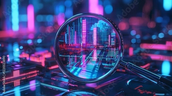 Fototapeta Data Analysis and Search Engine Optimization (SEO)