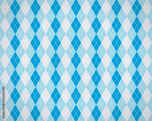 Fototapeta 菱形　チェック柄