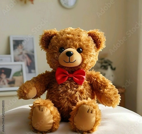 Fototapeta teddy bear with heart