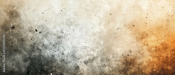 Fototapeta Dusty texture background illustrating modern artistic innovation in digital art