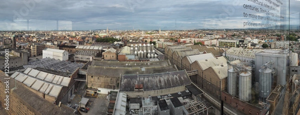 Obraz Dublin panorama.