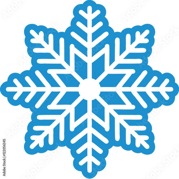 Obraz Beautiful snowflake