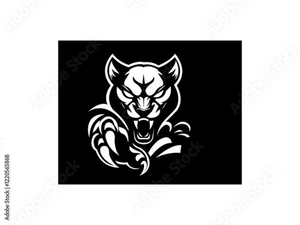 Obraz Panther Logo Design Vector Art