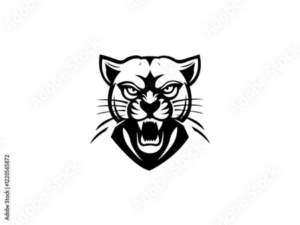 Obraz Panther Logo Design Vector Art