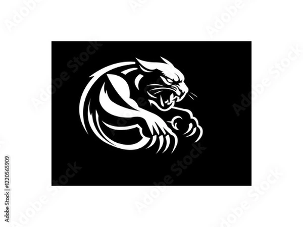 Obraz Panther Logo Design Vector Art