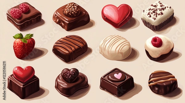 Obraz バレンタインチョコ 手作り イラスト