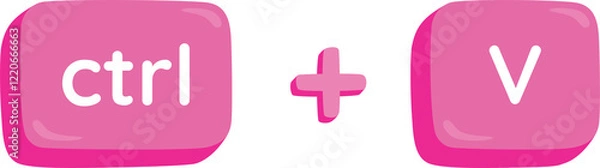 Fototapeta Ctrl + v