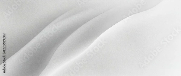 Fototapeta White gray grainy background light grayscale subtle noise texture abstract poster banner header wallpaper backdrop design