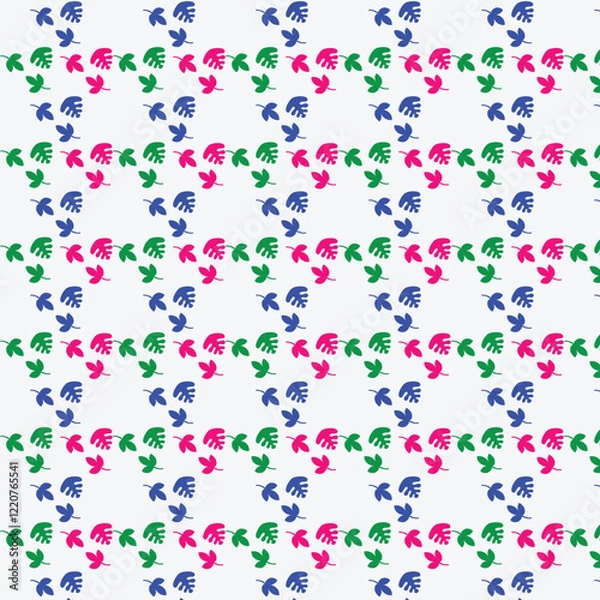 Fototapeta seamless pattern with flowers