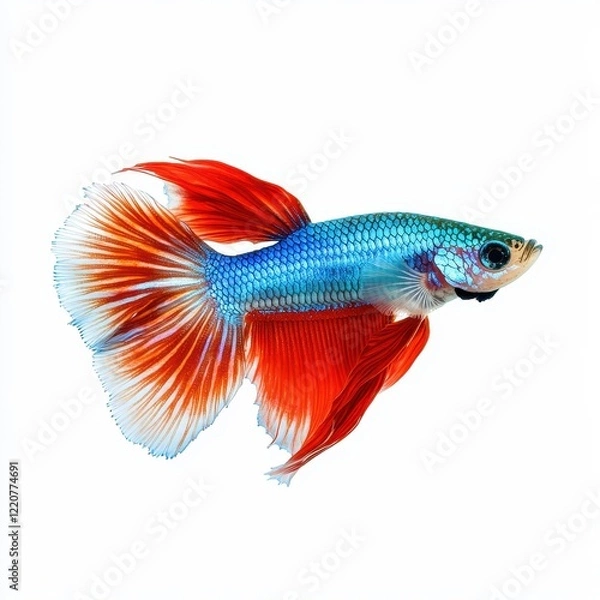 Obraz siamese fighting fish
