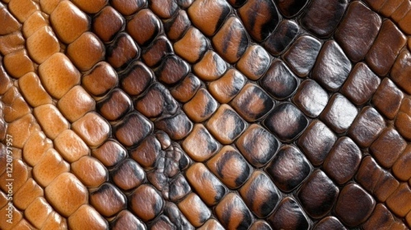 Obraz Anaconda Snake Skin Seamless Pattern