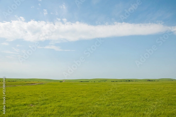Obraz Wide open rural prairie landscape in summer