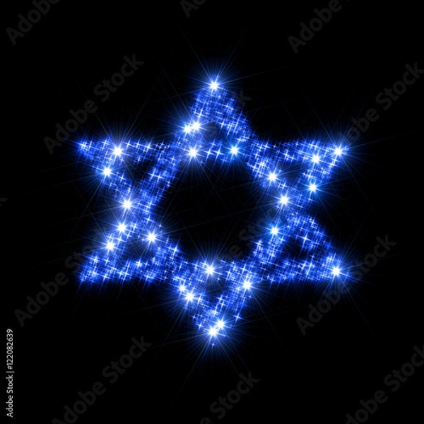 Obraz David star symbol
