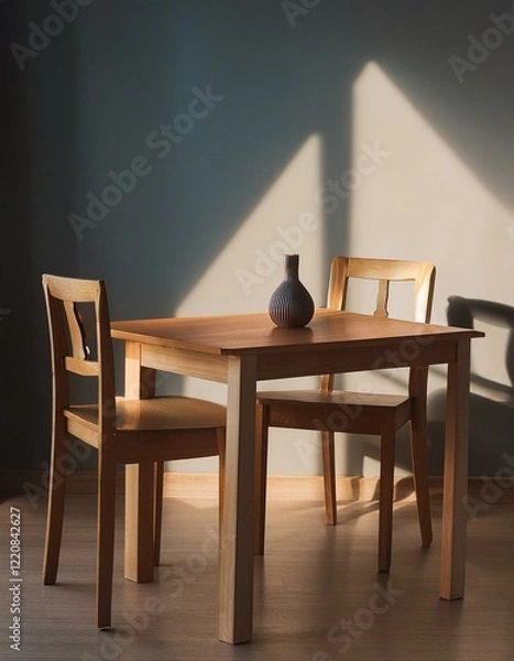 Obraz table and chairs