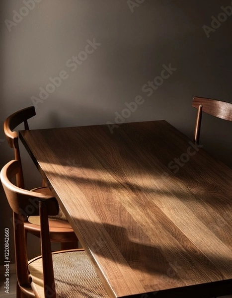 Obraz chair and table