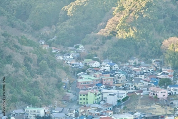 Obraz 下田市の街並み