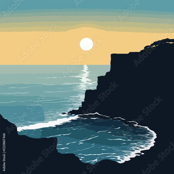 Obraz Romantic Background illustration