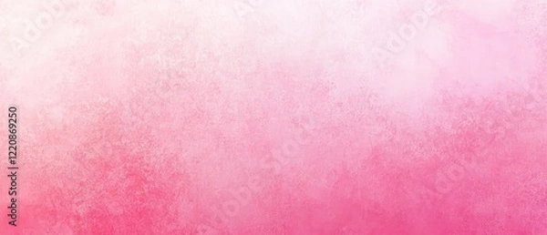 Fototapeta Soft Pink Grainy Gradient Background with Gentle Noise for Elegant Vibe