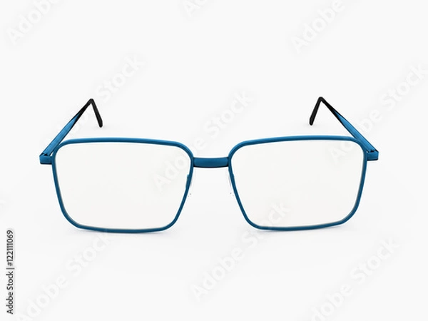 Fototapeta Glases on white background isolated