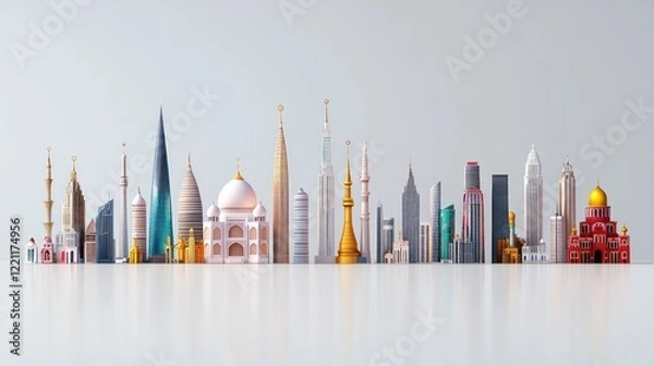 Obraz Global City Skylines