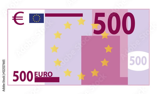 Fototapeta 500 Euro Schein