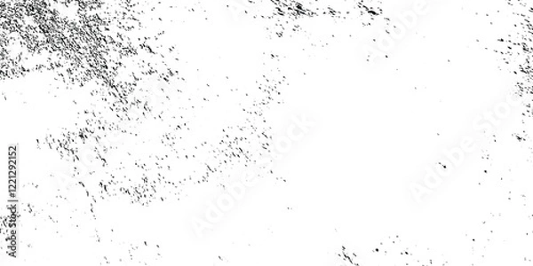 Obraz Abstract texture dust old damage dirty grainy and dusty scratches on white background overlay vector textures .