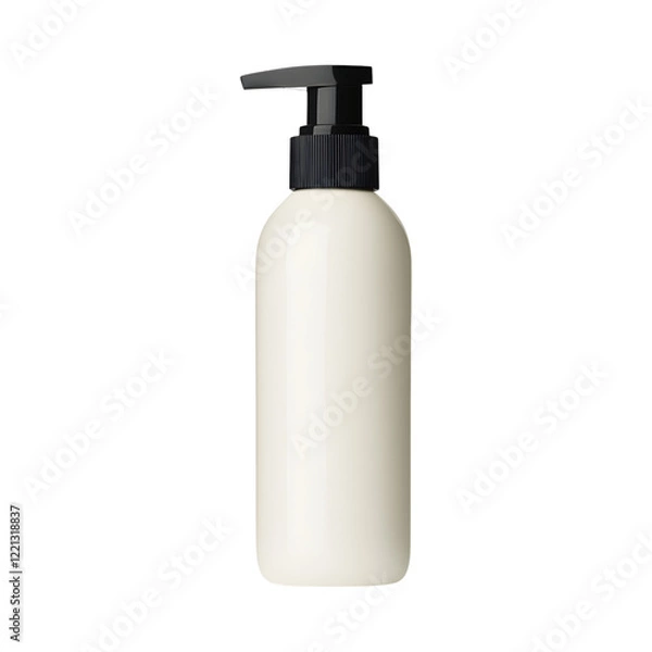 Obraz Sleek Squeeze Bottle Conditioner Isolated on Transparent Background