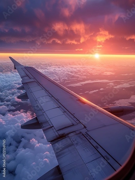 Fototapeta view from the plane
