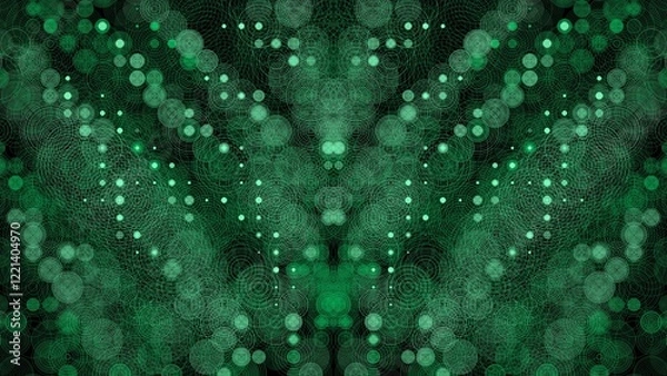 Obraz green abstract background