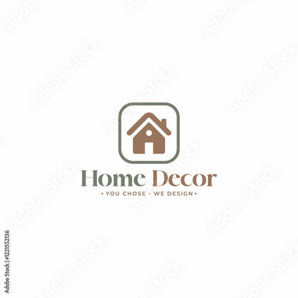 Obraz Home Decor Logo