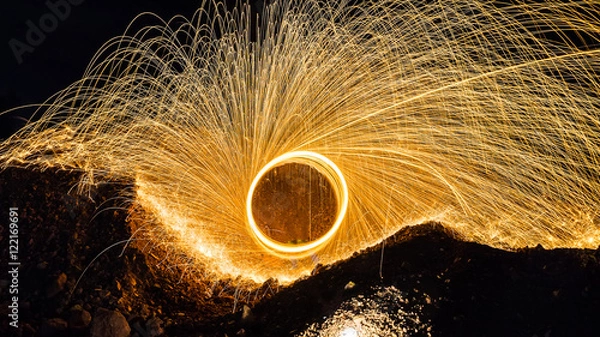 Obraz Light fire Spin