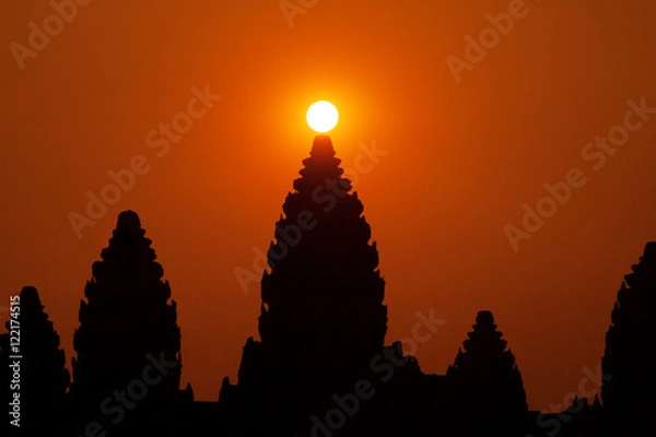 Obraz Beautiful sunrise at Angkor Wat temple