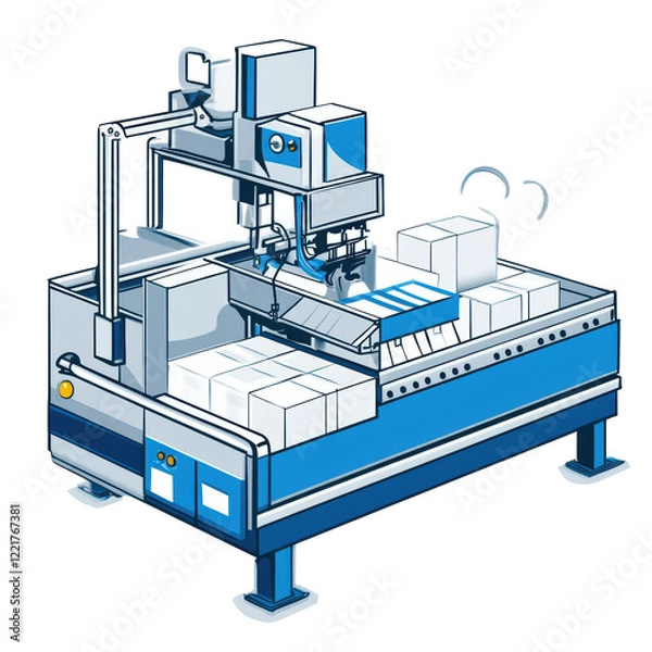 Fototapeta Advanced Packaging Machine for Efficient Operations