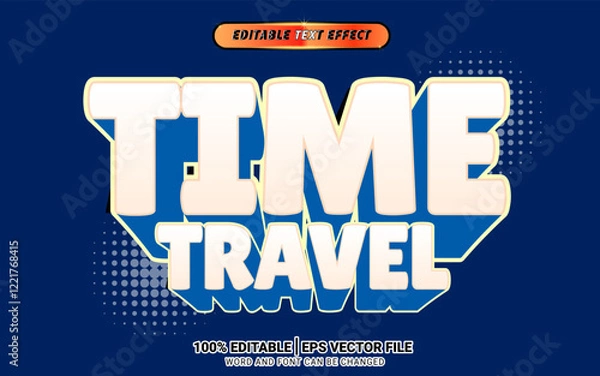 Fototapeta white 3d box retro movie text effect