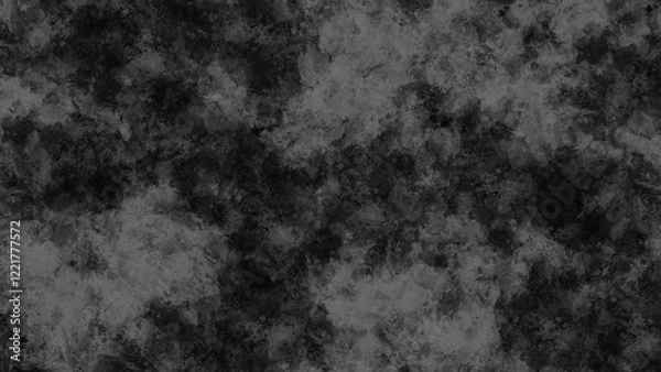 Obraz Black Smoke Cloud Texture Background for Design