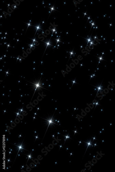 Obraz Stars space background