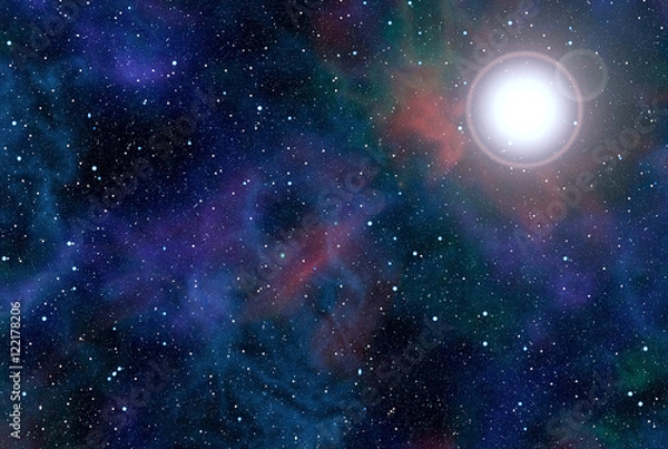 Obraz Space nebula star