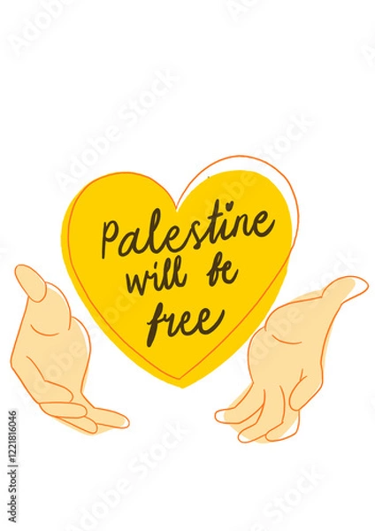 Obraz Palestine Will Be Free