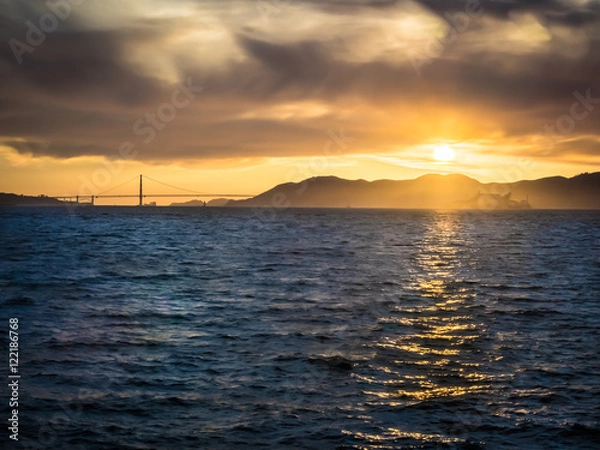 Obraz Alcatraz Sunset