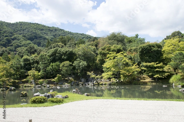 Obraz 京都　天龍寺
