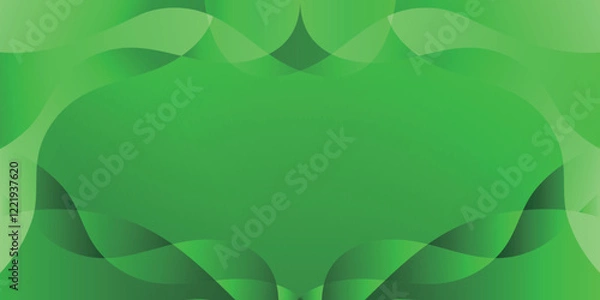 Fototapeta 新緑　和柄　模様　背景