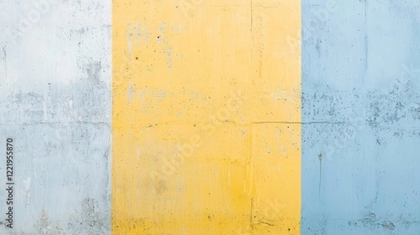 Fototapeta Smooth gradient of lavender and yellow, subtly textured for elegance
