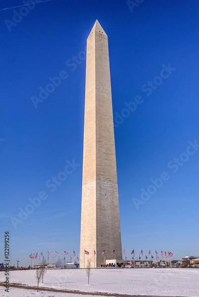 Obraz Washington Monument in the Winter