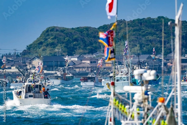 Obraz 秋の大祭　みあれ祭　2024年　福岡県宗像市