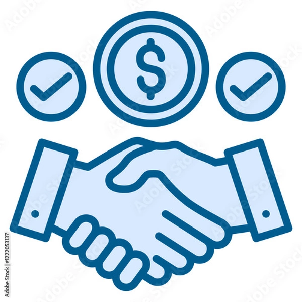 Fototapeta Sponsorship Icon